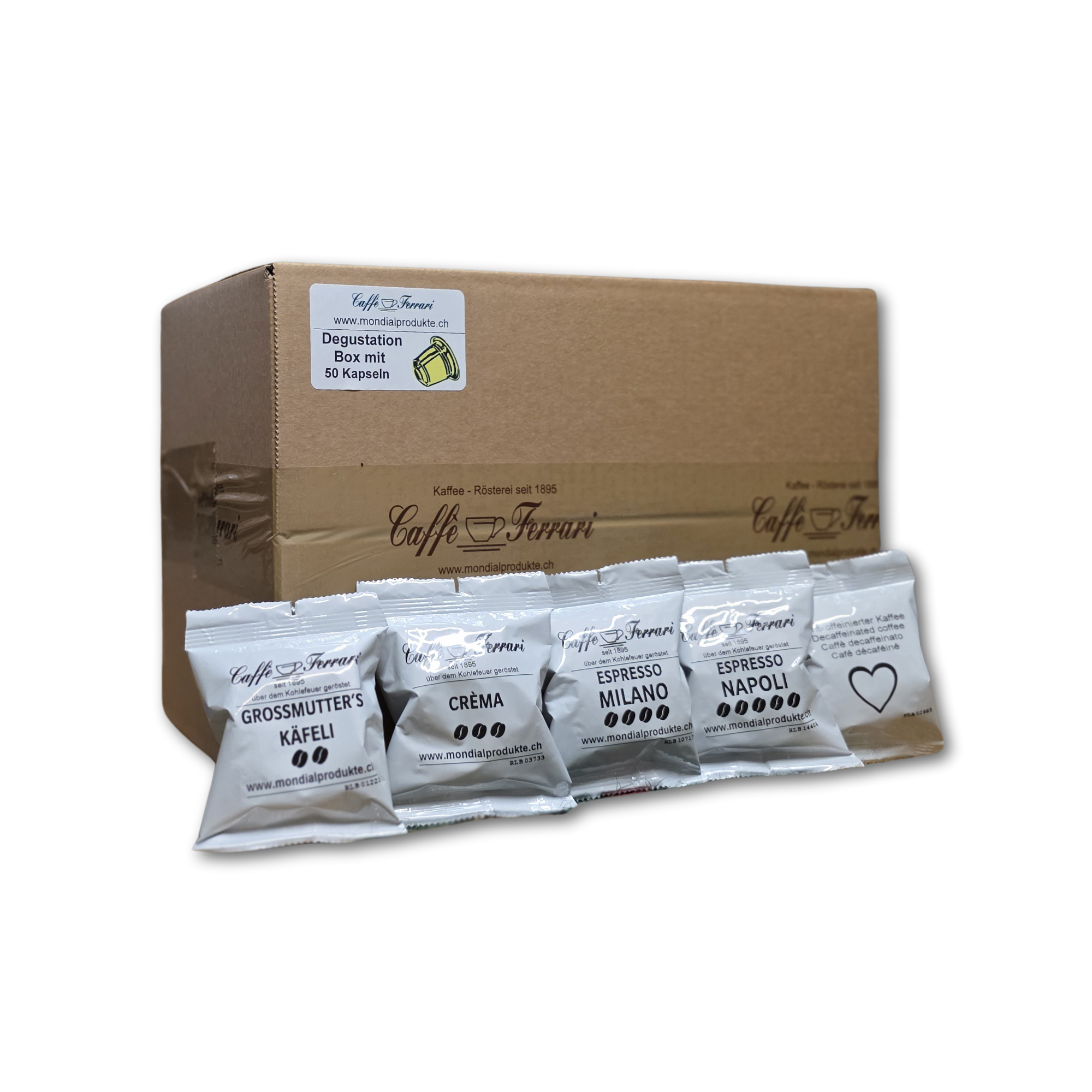 Degustations-Set Kapseln