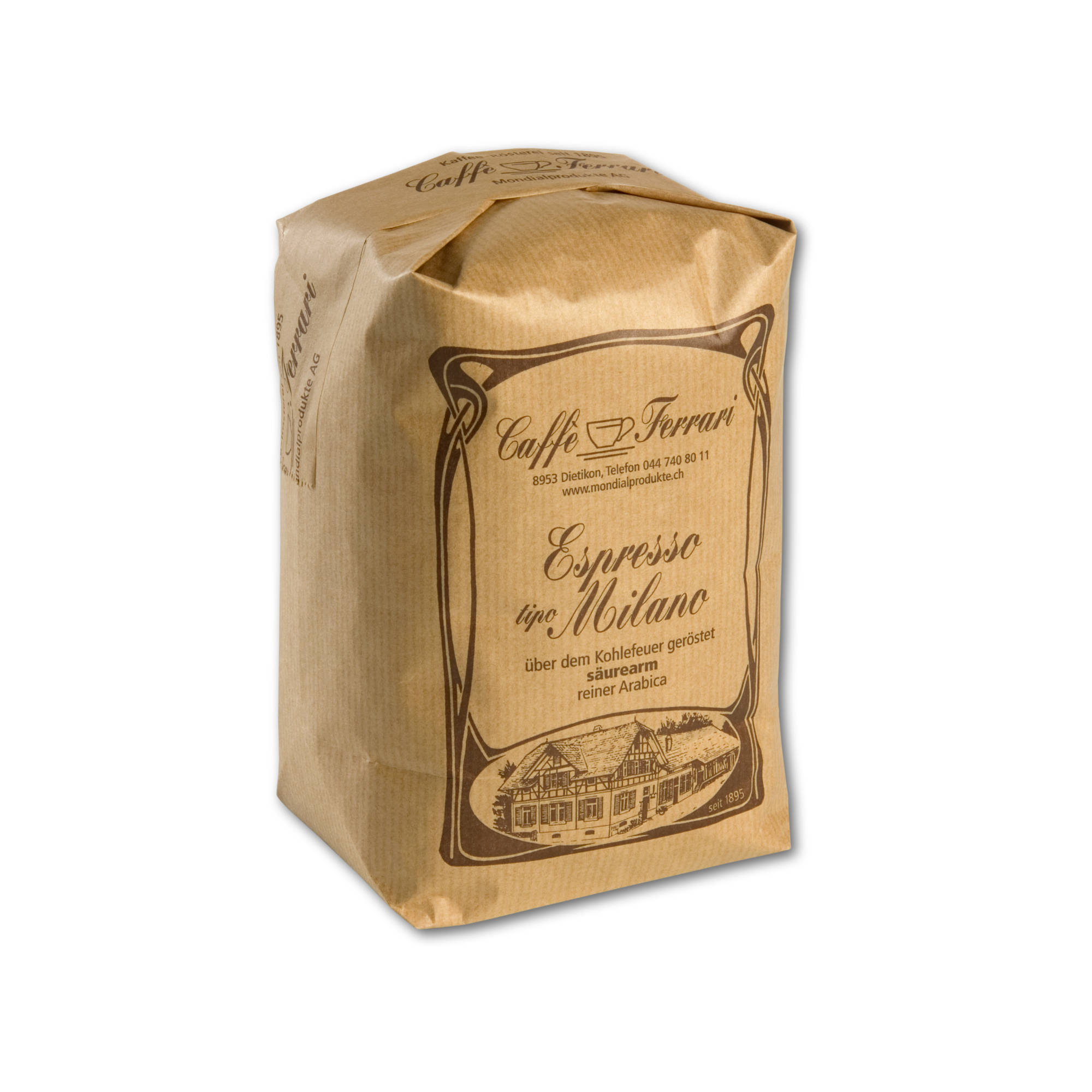 Caffè Ferrari - Espresso tipo Milano - hell - gemahlen 500g