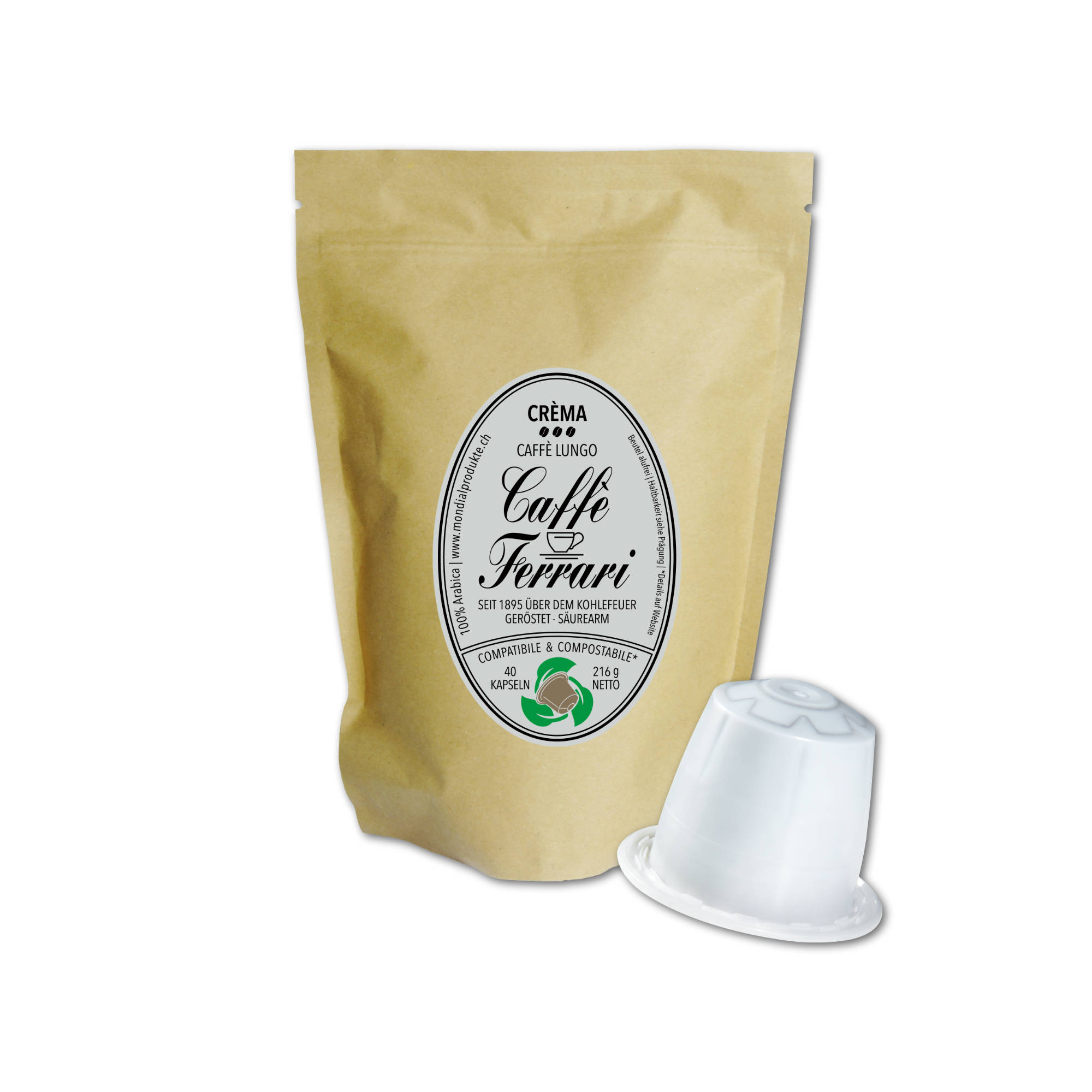 Caffè Ferrari - Crèma 40 Kapseln