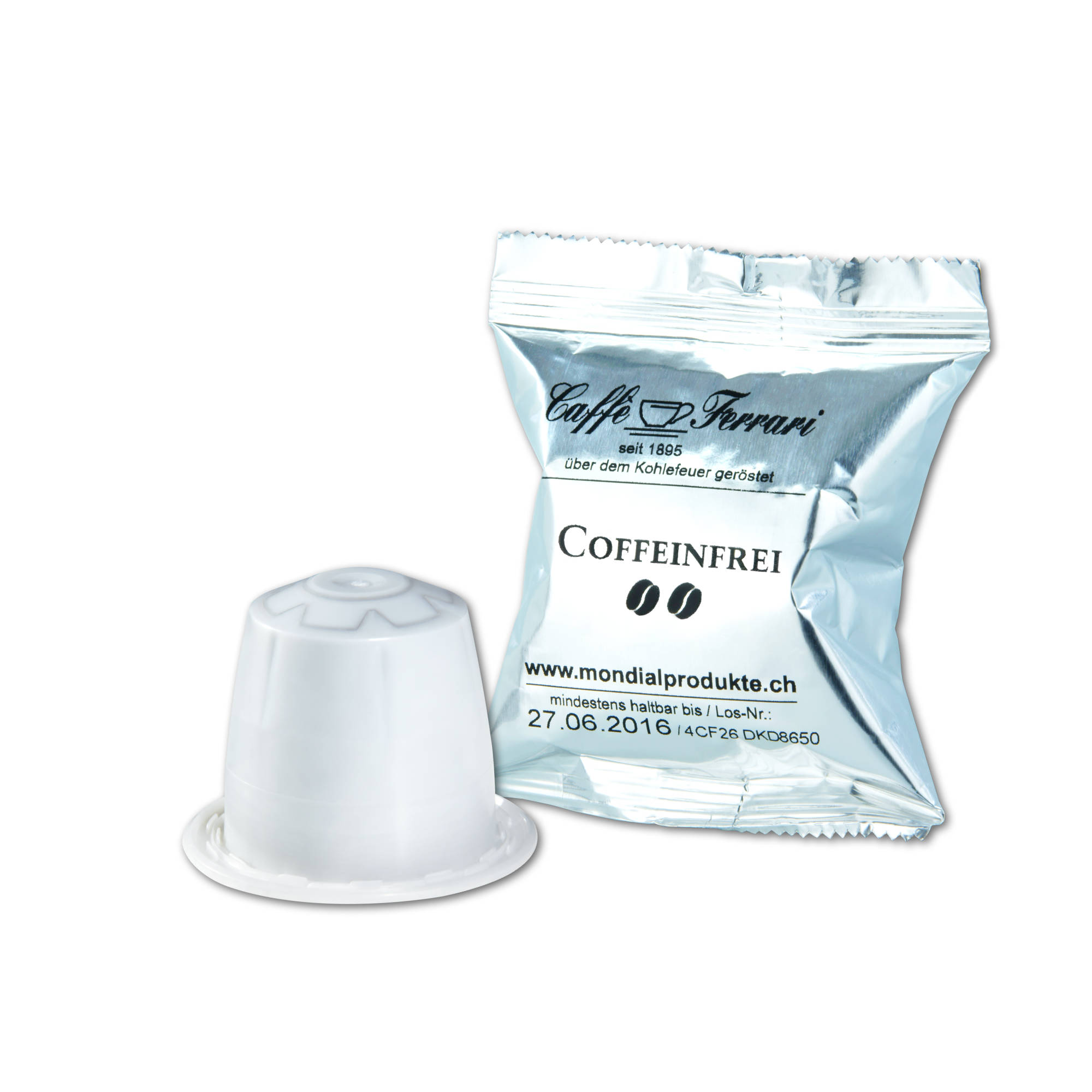 Caffè Ferrari - Coffeinfrei - 50 Kapseln