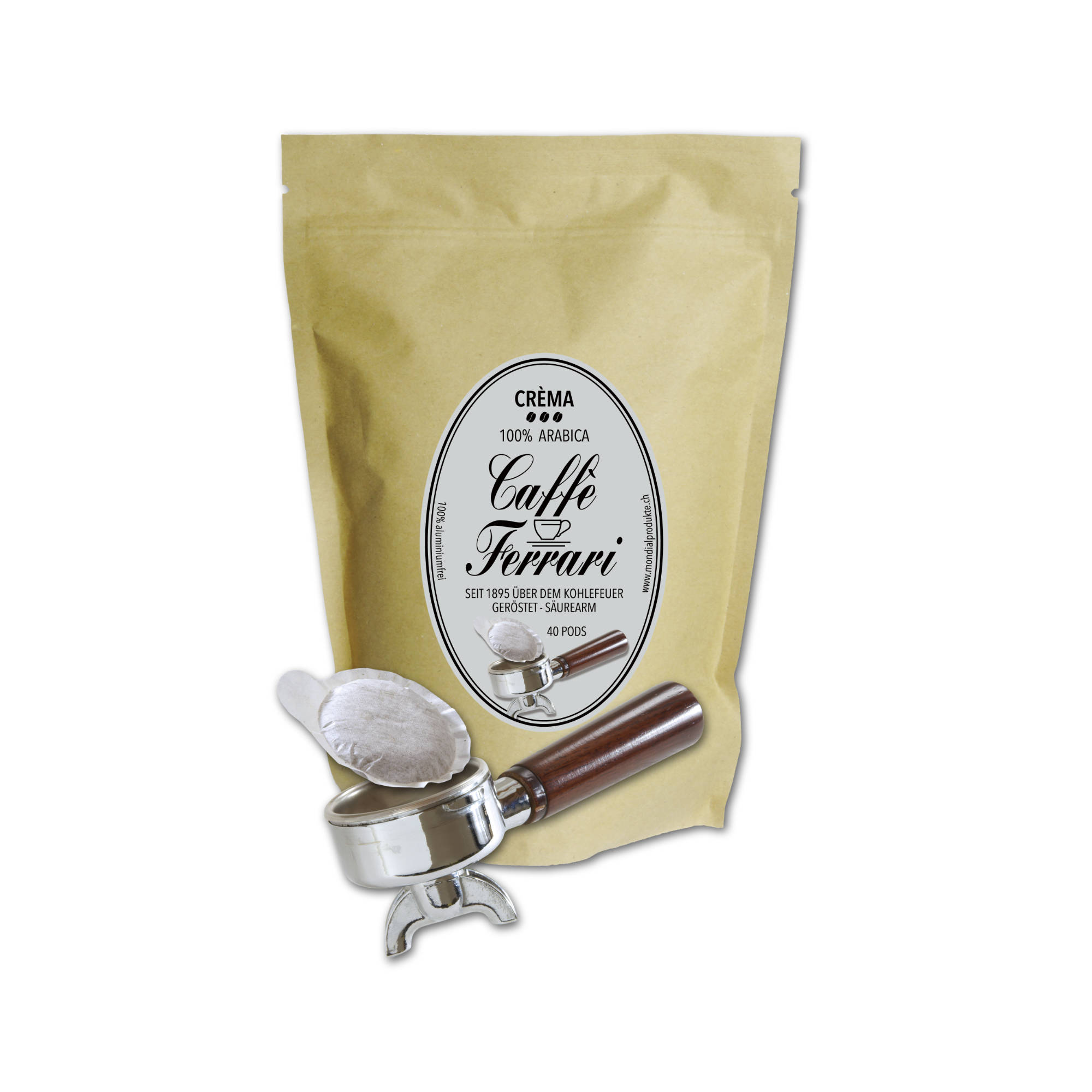 Caffè Ferrari - Pods Crèma 40 Stk.