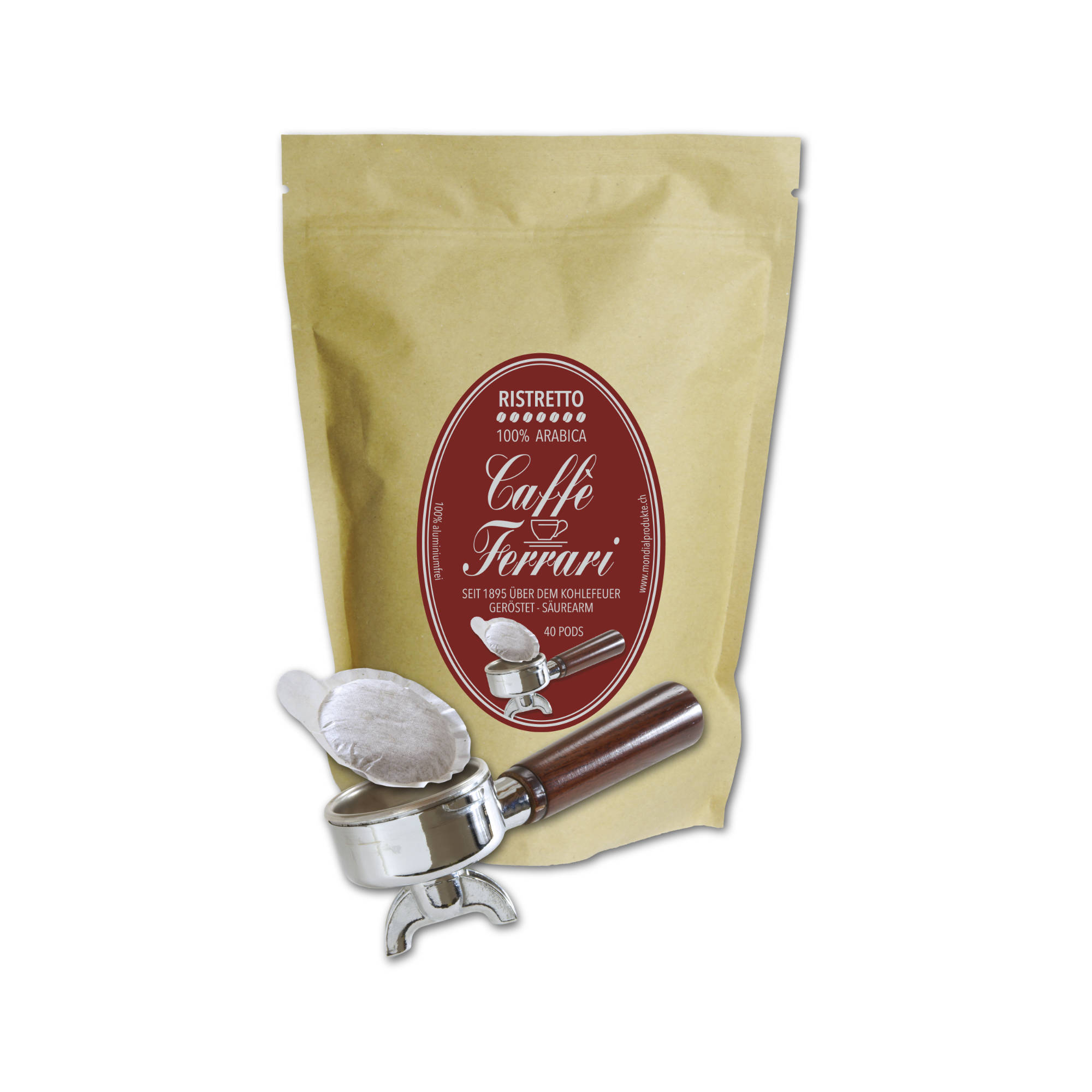 Caffè Ferrari - Pods Ristretto 40 Stk.