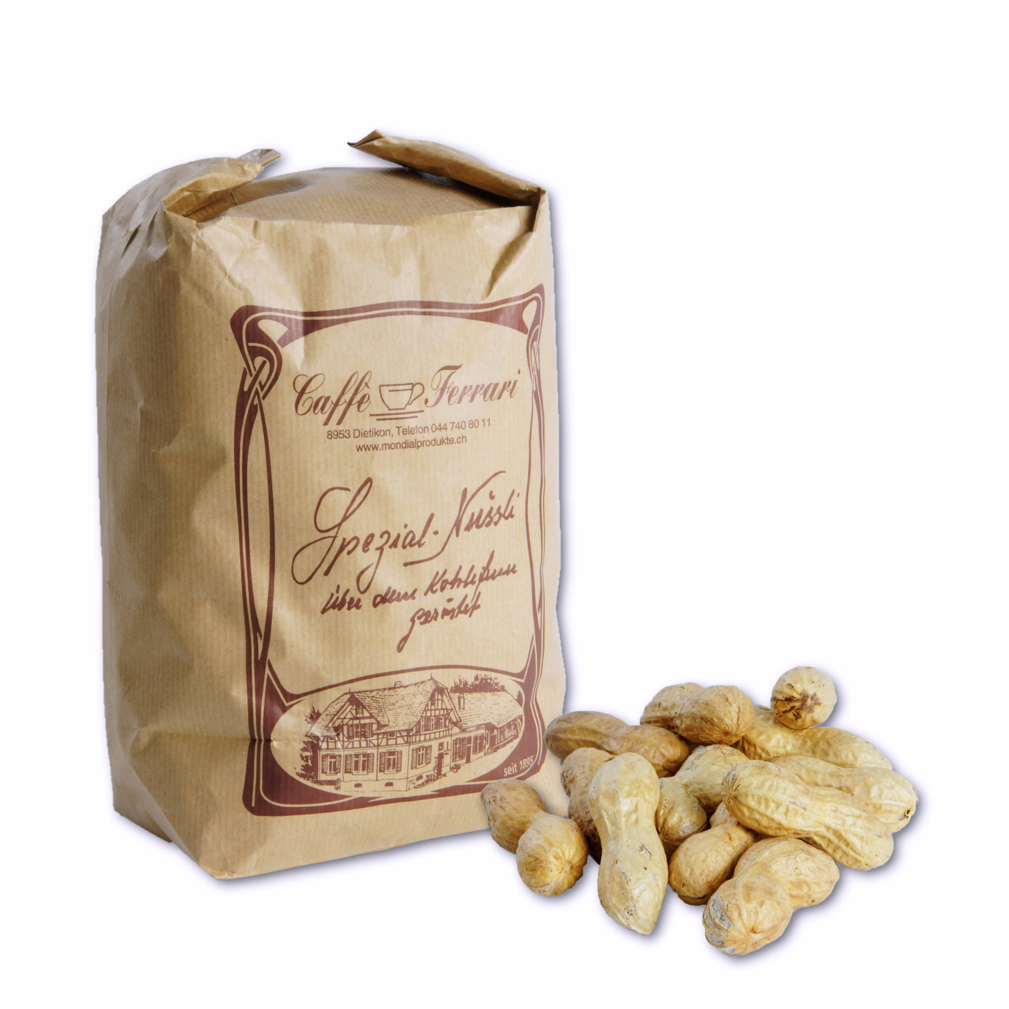 Caffè Ferrari - Erdnüsse geröstet - 500g